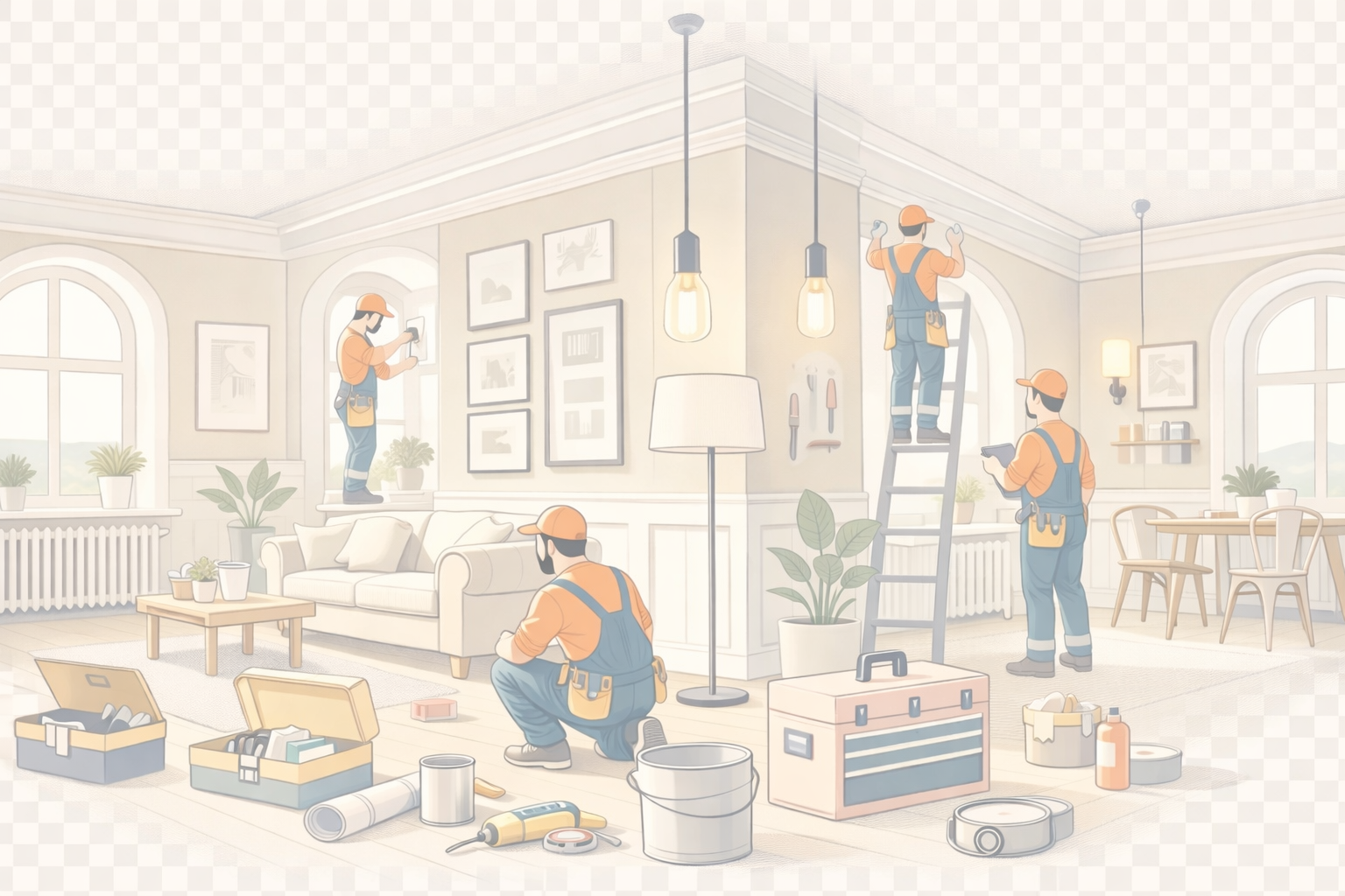 Illustration of coordinated vendor execution.